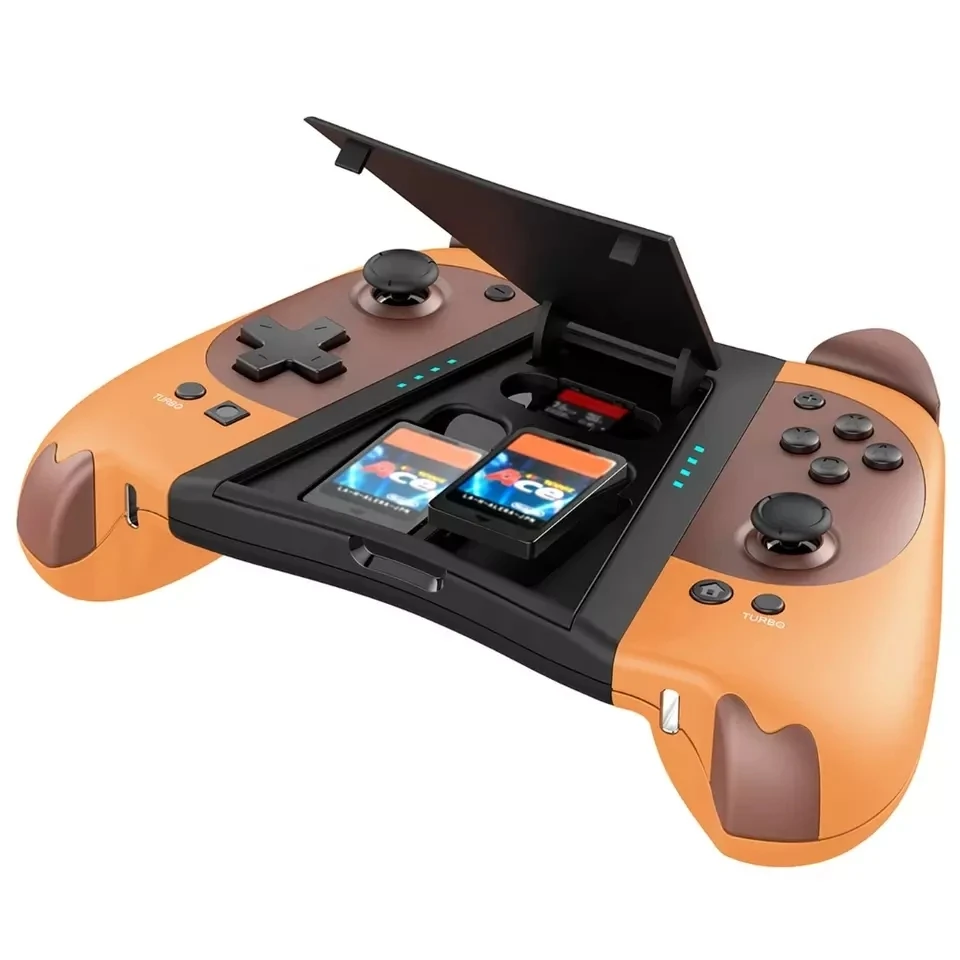 

New Wireless Bluetooth Gamepad Kawaii Cat Ears Games Controller Console For Nintendo Switch Animal Crossing Mario Pokemon Lite