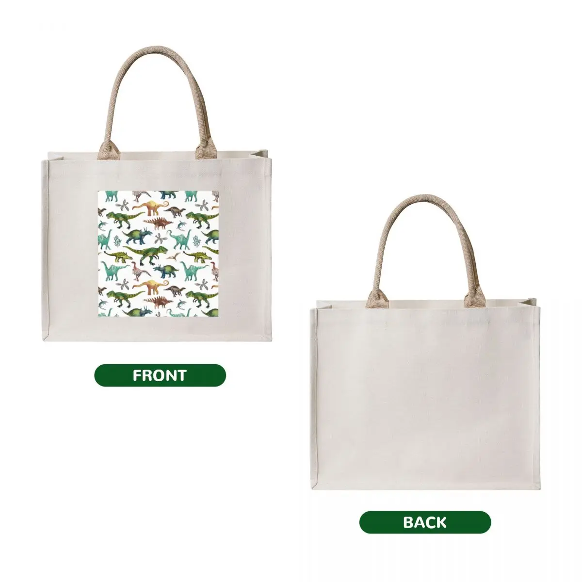 Dino-Mite Dreams for kids Trendy dinosaur pattern Unique gift idea. Tote Bag Handbags bags woman 2025 shopper bags