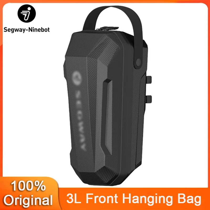 

Original 3L Storage Bag for Ninebot by Segway Max G3 G2 G30 ZT3Pro GT3 F2 E2 E2Pro E3 E3Pro Scooter Front Hanging Storage Bags