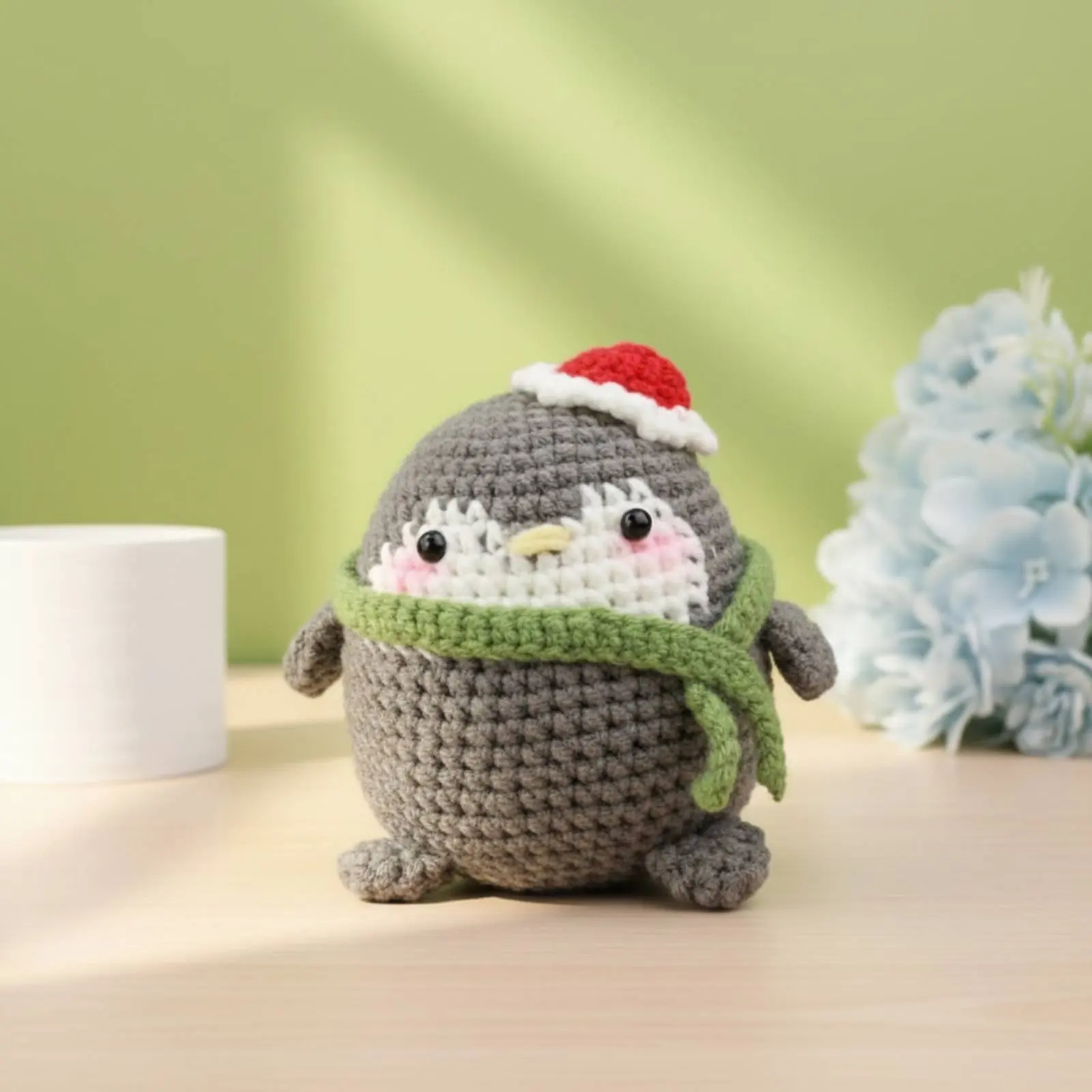 

DIY Penguin Crochet Kit Guide Guide Included Penguin Amigurumi Kit DIY Amigurumi Creature Set for Beginners, Nursery Decor