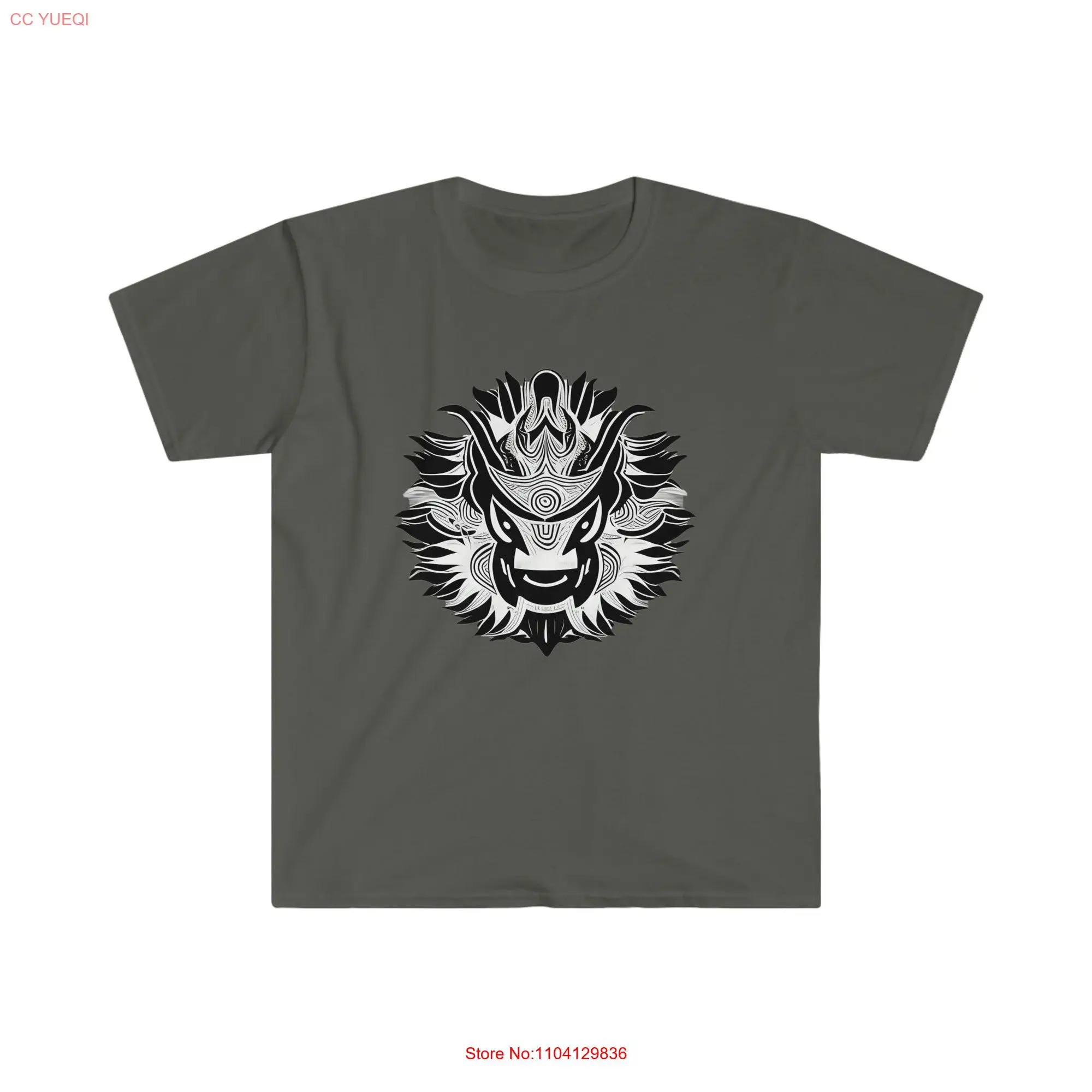 Dragon Head Fire Lizard T Shirt long or short sleeves