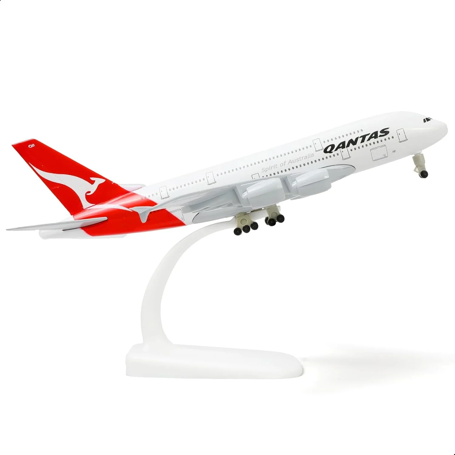 A380 modelo de avião austrália 20cm 1/300 modelo de avião de metal fundido com suporte para entusiasta da aviação presente brinquedos meninos crianças