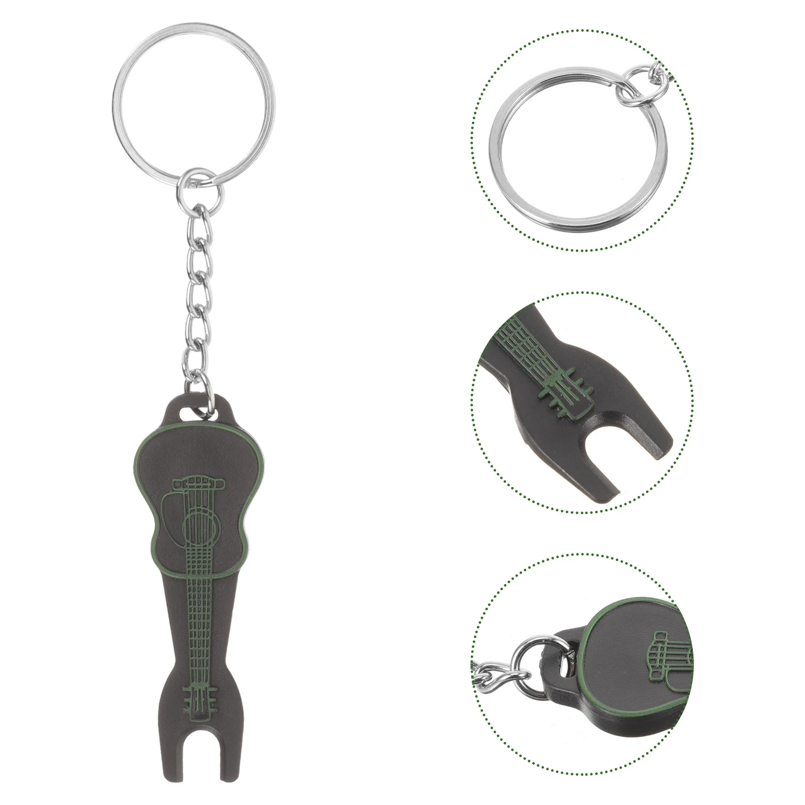 

4Pcs Guitar Bridge Pins Puller Acoustic Guitar String Tool Small Portable Keychain Design Easy Bridge Pin Removal