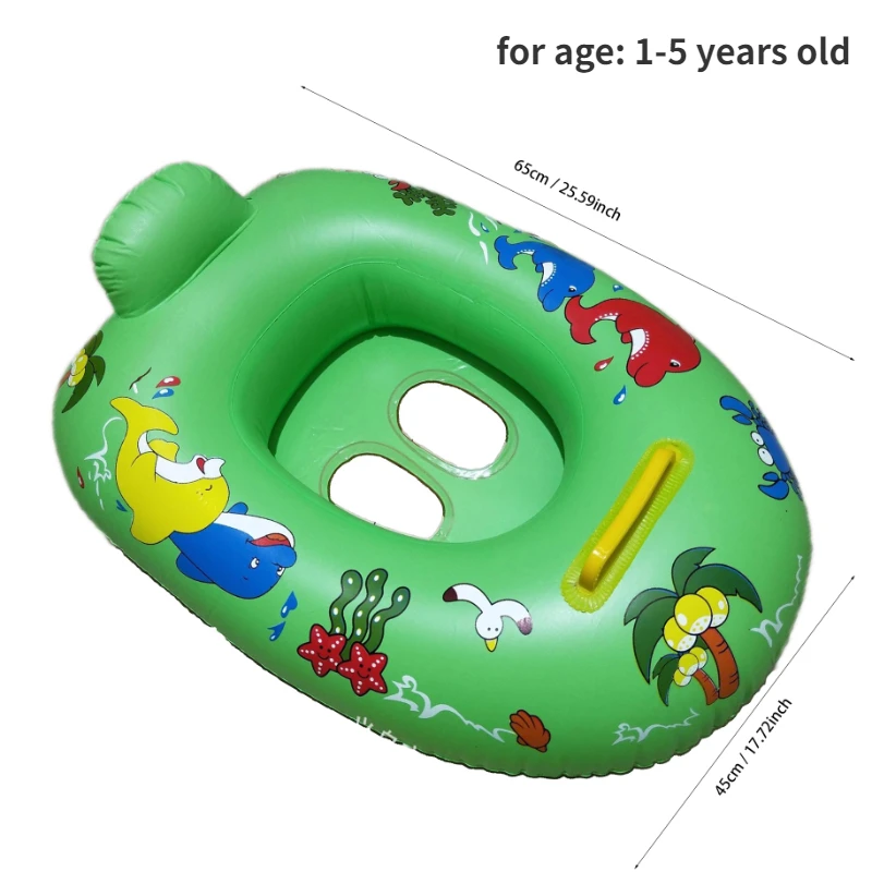 Inflatable Swimming Float for Kids Swimming Pool Toys Ride-On Float Summer Water Party Supplies for Baby Inflatable Pool Toys