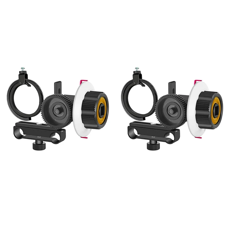 Ежедневная камера 2X VD-F0 Follow Focus 15 мм Follow Focus с ремнем кольца передач для Canon Nikon Sony и других DSLR-камер
