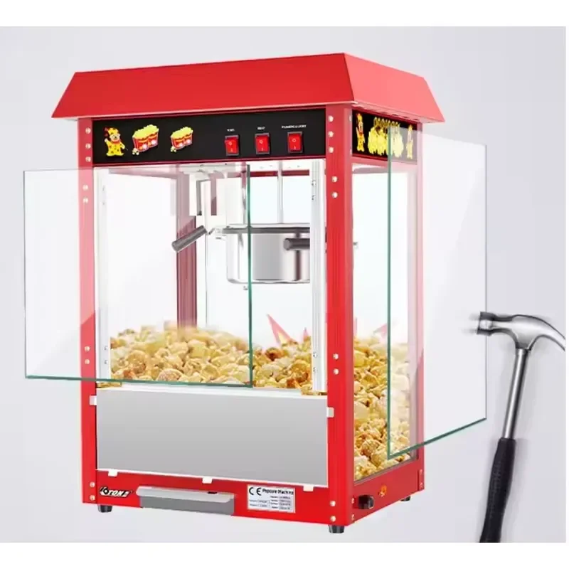 Hot Air Commercial Popcorn Maker Machine - Industrial Automatic Vending Popper for High Profit Snack Business view 3