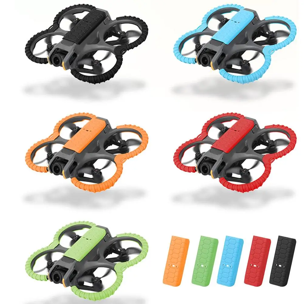 Placa de protección trasera para Dron AVATA 2, protección anticolisión de TPU, Protector de Panel trasero, accesorios para Dron