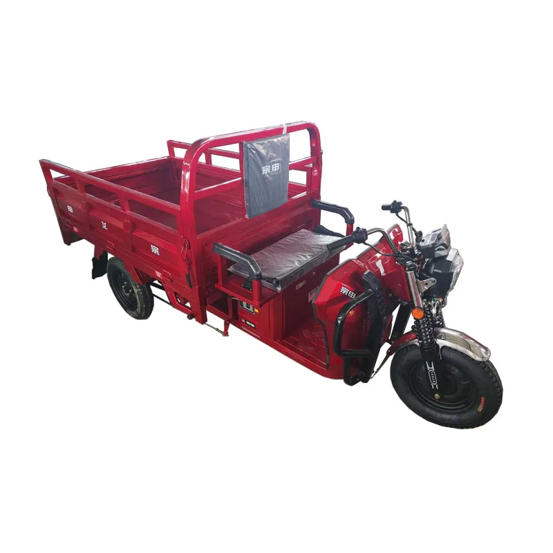 

60-72V 80A 1500W 51km/h 600kg Loading Capacity Heavy Duty Open Electric Tricycles Tricycle Rickshaw China with Bumper