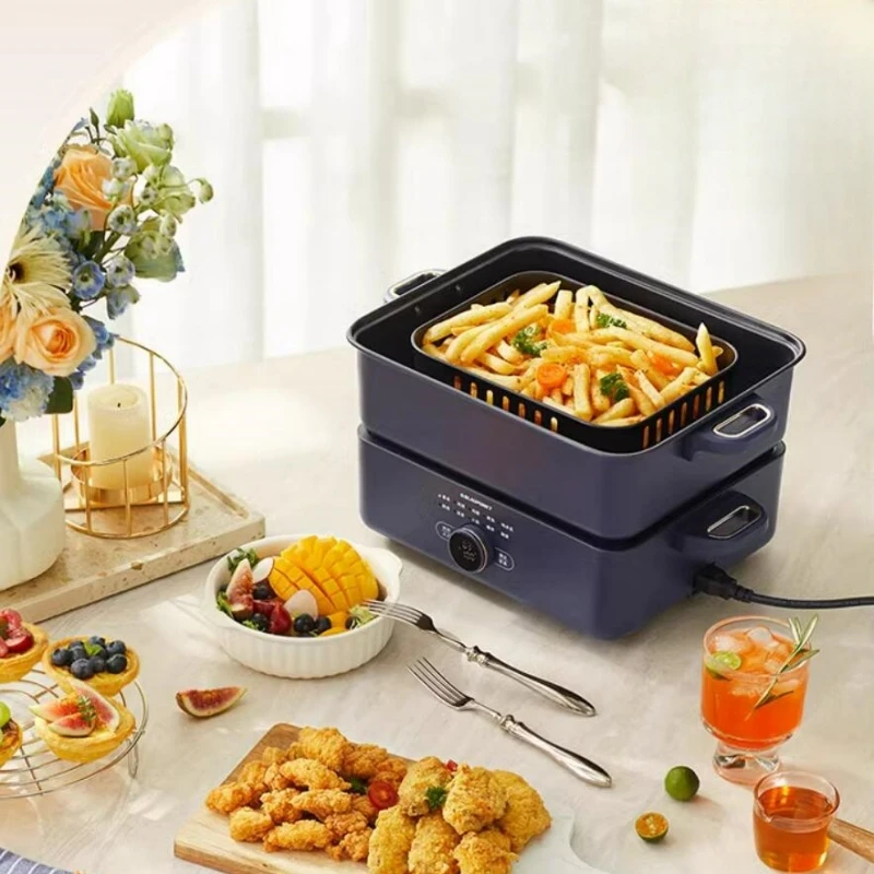 BLAUPUNKT 220V Multi-Functional Cooker Household Air Fryer Bake Shabu Fryer All-in-One Multi-Purpose Electric Hot Pot