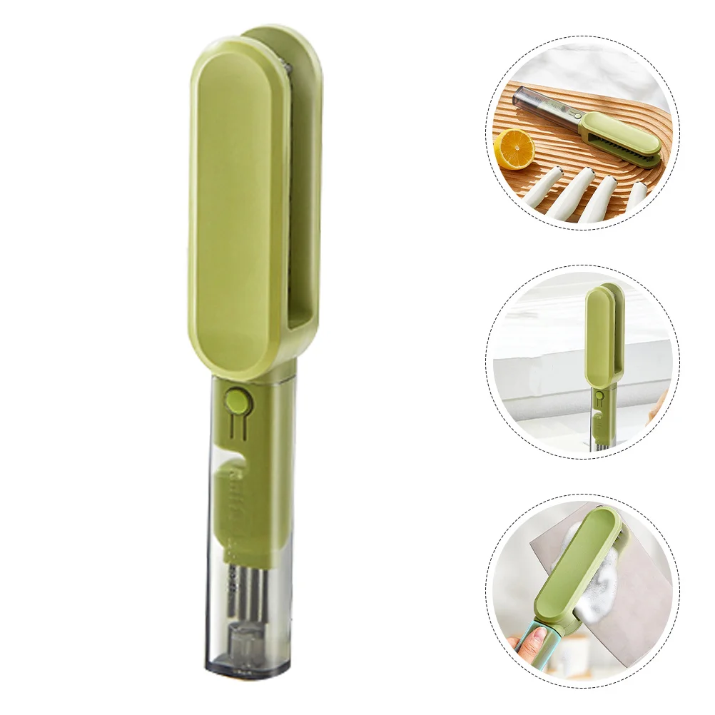 

4-in- Scrubber Brush Cutlery Cleaner Multi-Use Cutter Meat Mincer Stain Removal Tool 4-in-1 Cutlery Scrubber