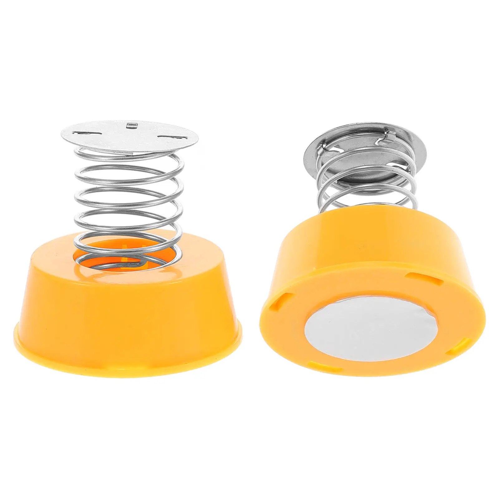 

2pcs Spring Base Bobblehead Ornaments Durable Plastic Diy Dashboard Car Shaking Head Decoration For Bike Car Interior