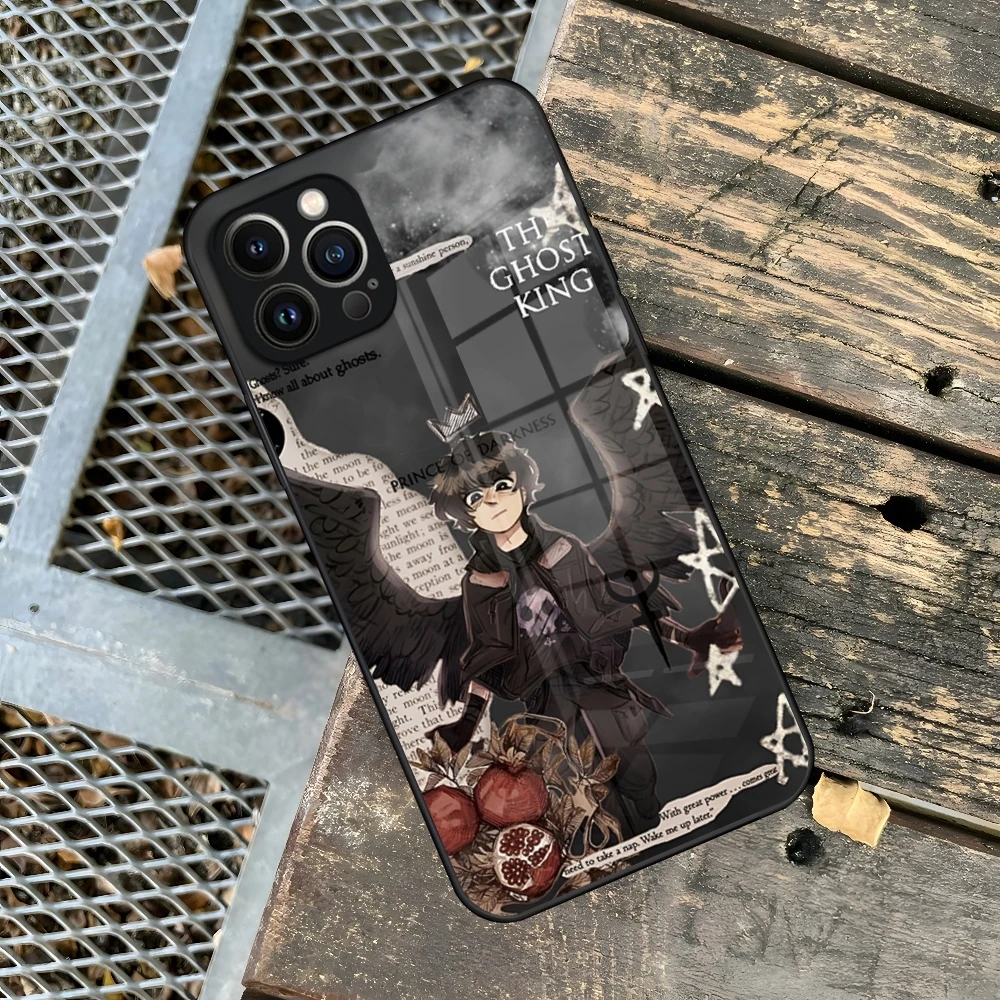 Cartoon Movie P-Percy Jackson Phone Case For Iphone 16 15 14 12 11 13 Pro Max Mini X 8 Xr Xs 7 Puls Glass Cover image 6