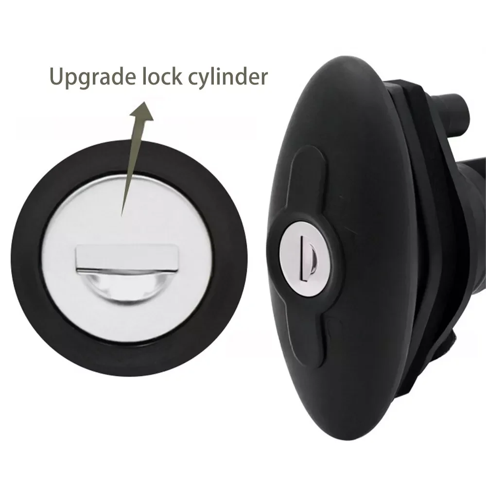 RV Latch Door Lock With 2 Key Waterproof For Swift Elldis Model 2007 Caravan Motorhome Campers Trailer  Interior Accessories