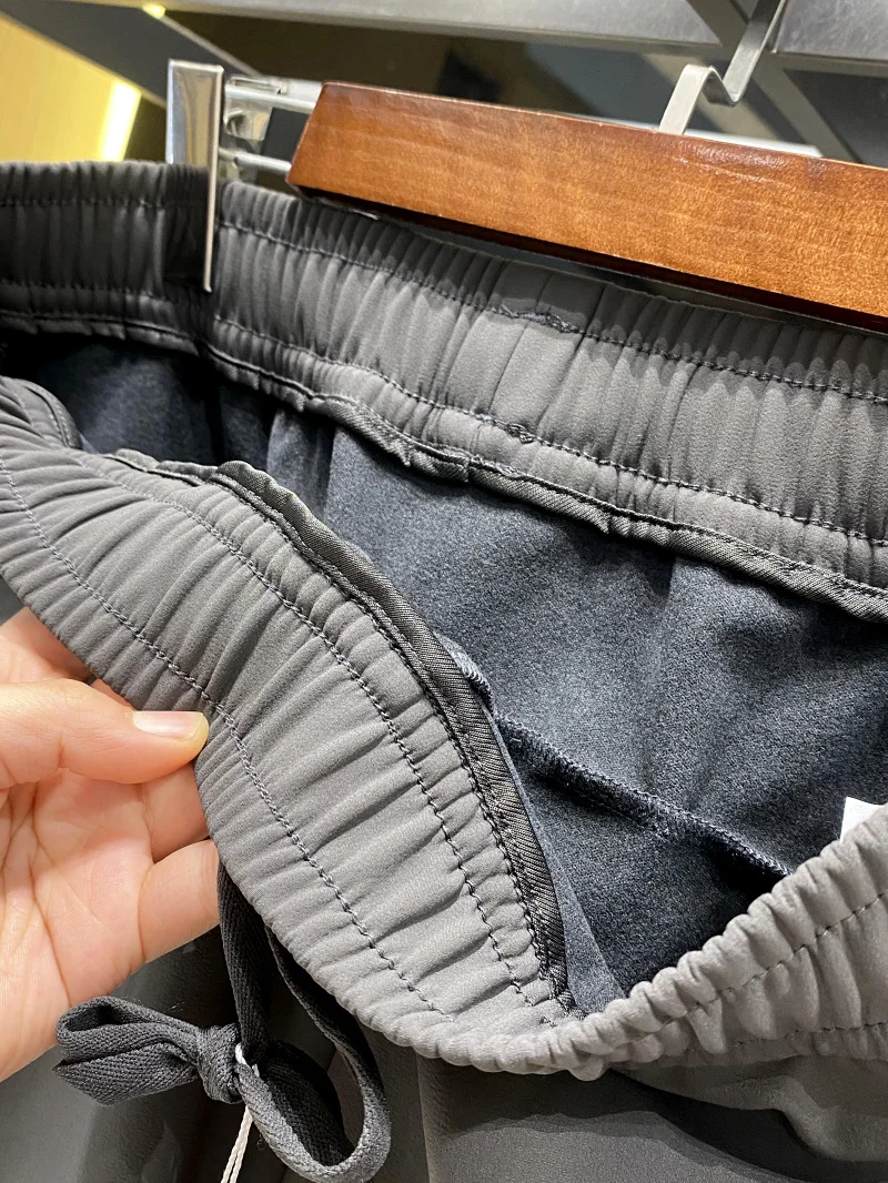 

Five-Proof Tech Men's Casual Pants Loose Straight Leg Warm Winter Trousers Windproof Water-Resistant Faionable Leisure Wear