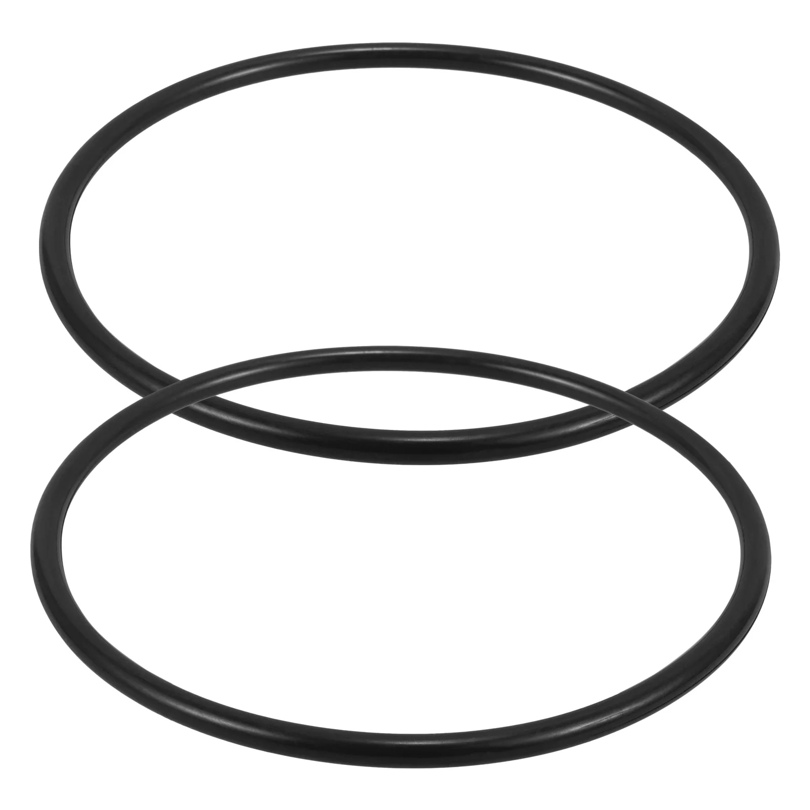 

2 Pcs Filter Pump Cover Pool Seal Gasket Replacement Sealing Black Parts Rubber
