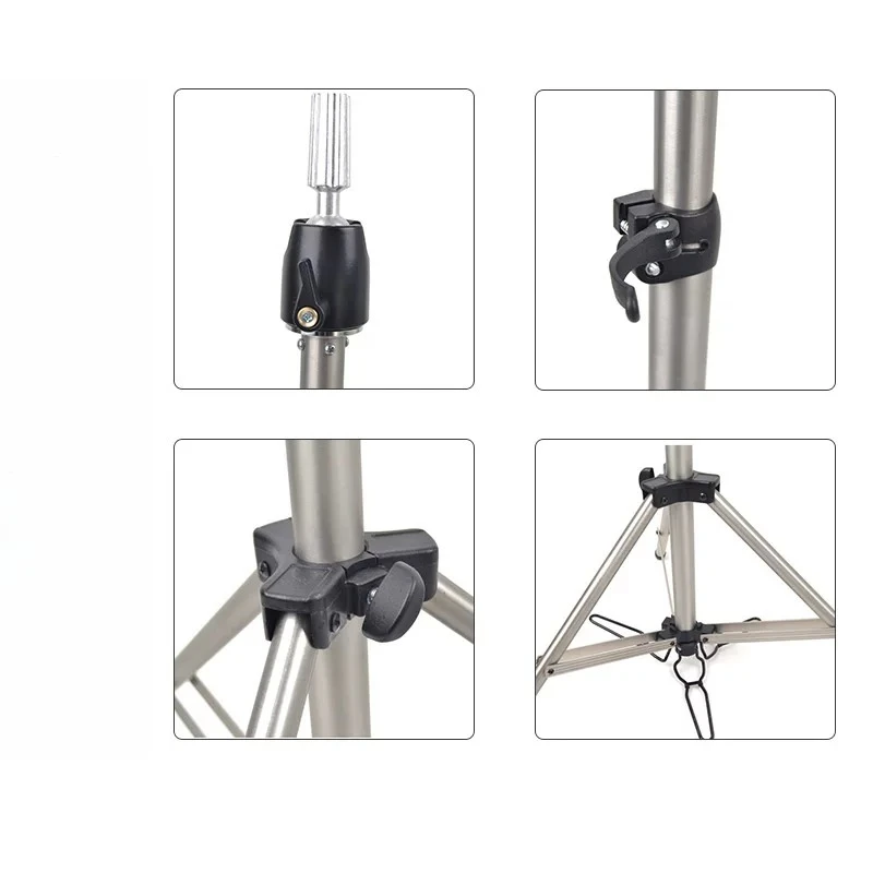 Head mold bracket, dummy head bracket, hair tripod, alloy interface