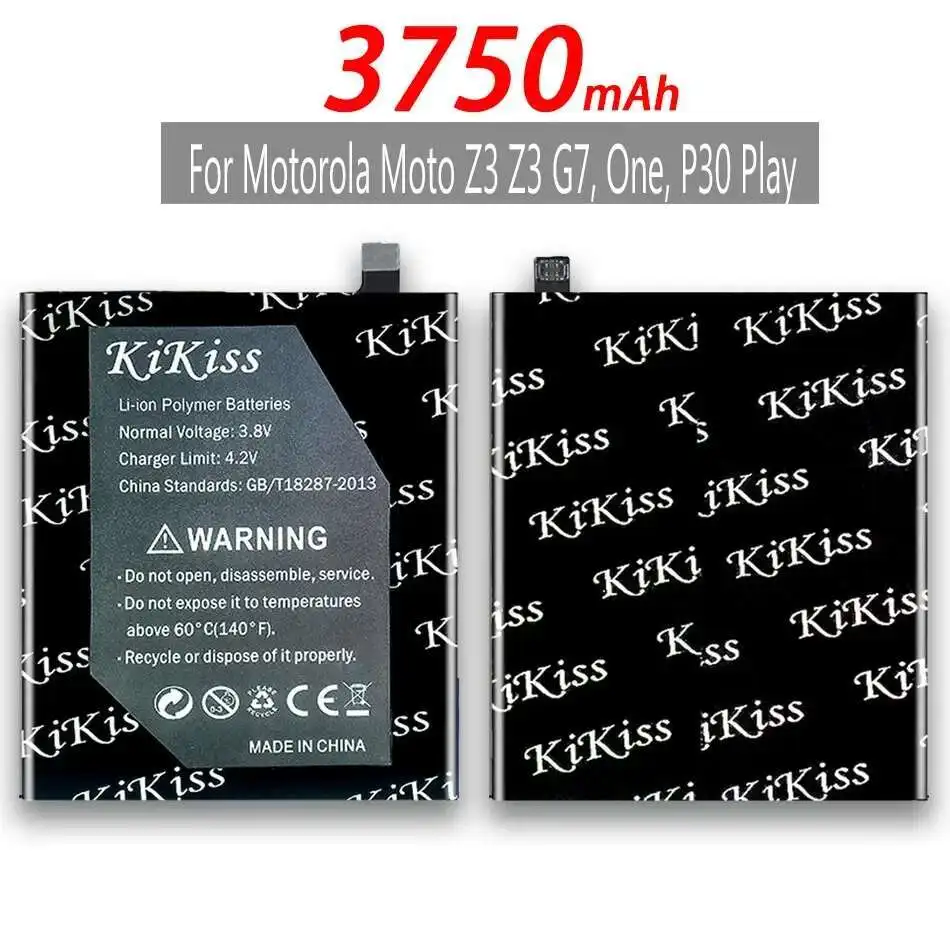 بطارية الهاتف المحمول JE40 3750mAh لموتورولا Z3 G7 One P30 Play XT1941-2 XT1941-3 XT1941-5 XT1962-1 XT1962-4