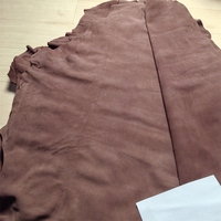 0.7/1mm Cashmere Suede. First Layer Leather. Real Leather Fabric. Handmade DIY For Inside. Whole Sheepskin