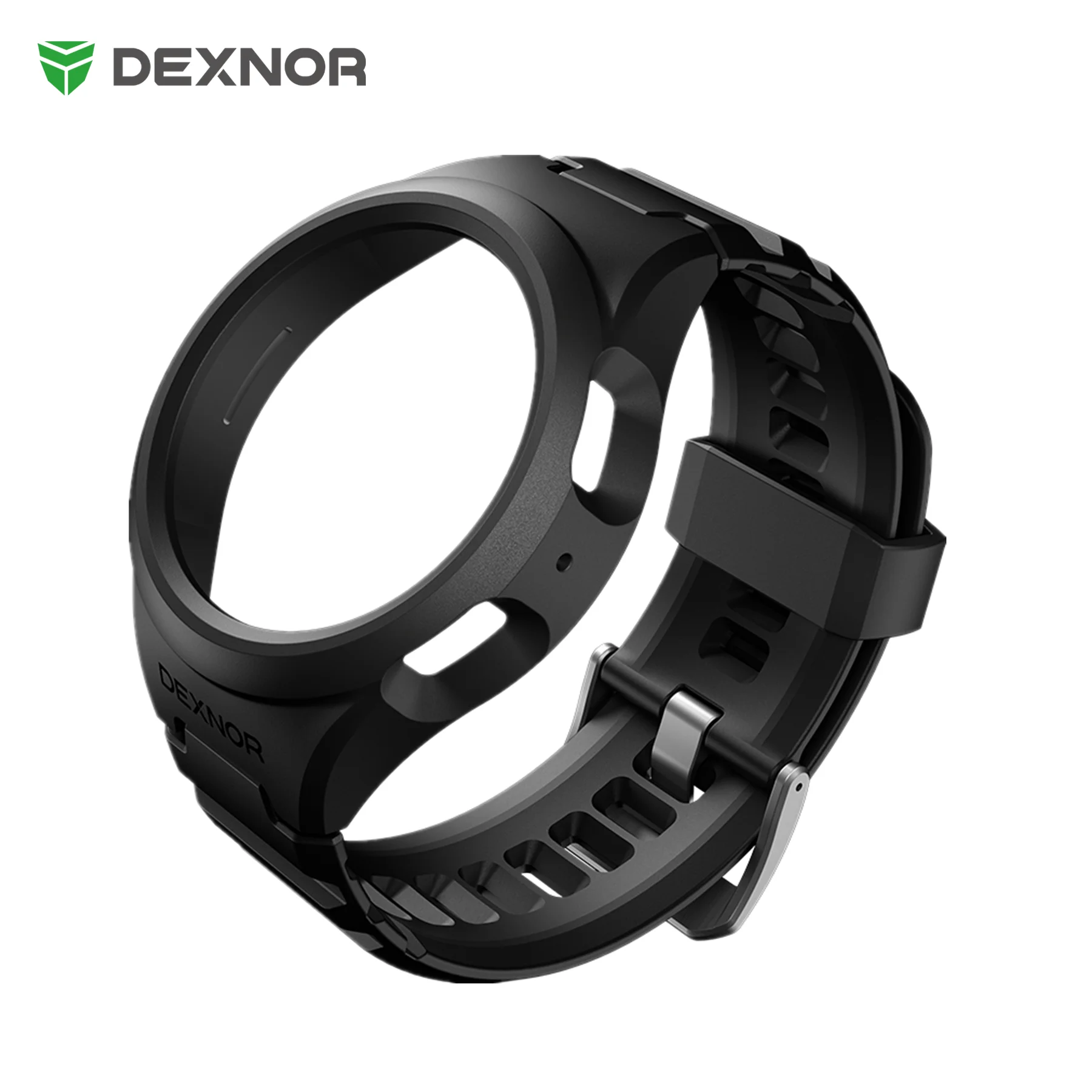 Dexnor Sports Case For Samsung Galaxy Watch 6 with Case 40mm Adjustable Watch Band Rugged Grade Shockproof uni-body design Cover