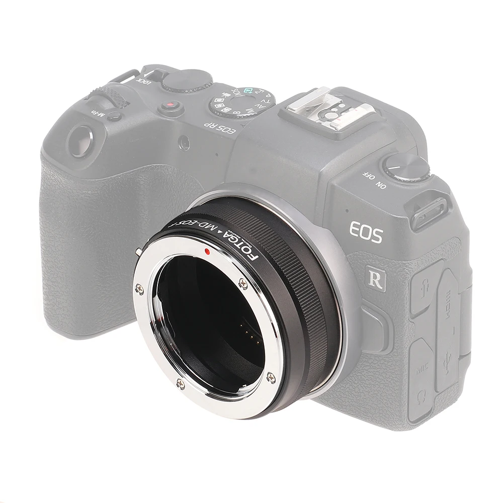 FOTGA Adapter Ring MD on For EOS RF Lens Cap Apter Ring For Minolta MD lens For Canon EOS R RP R5 R6 RF Mount mirrorless camera