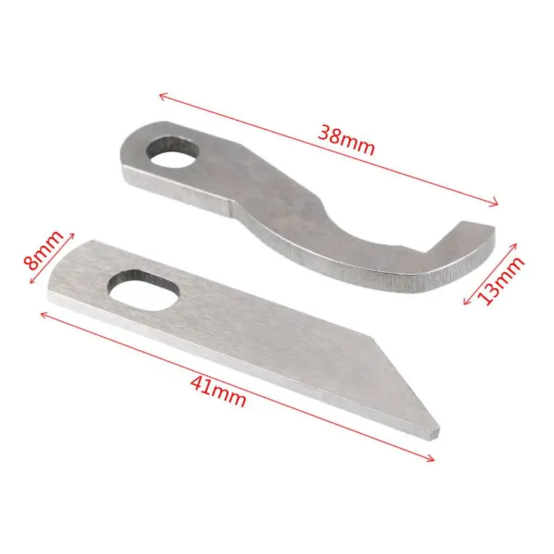 Sewing Machine Knife Kit for Households Upper and Lower Durable Blades Easy Replacement For Multifunctional Domestic Machines