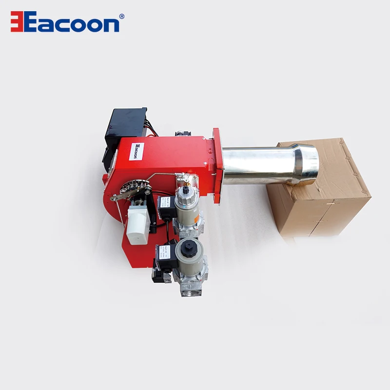 High Power Two-Stage Industrial Burner Essential Boiler Parts Included for Condition Boiler