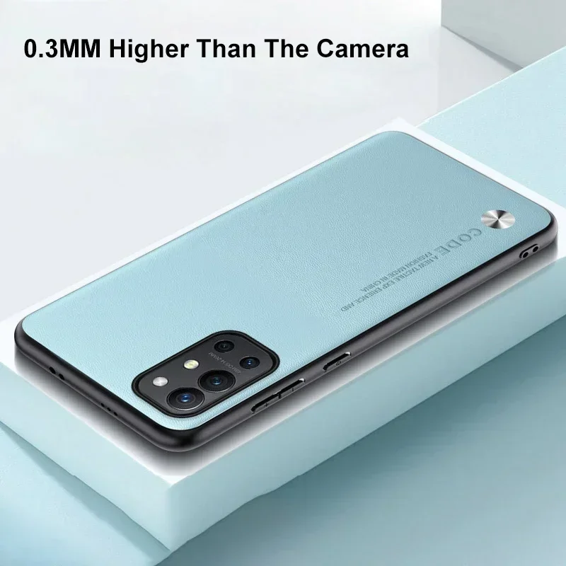 For OnePlus 9 Pro 9R 9RT 5G Cover Silicone Protection Phone Case For OnePlus 9 R RT One Plus 9 Pro Luxury PU Leather Case