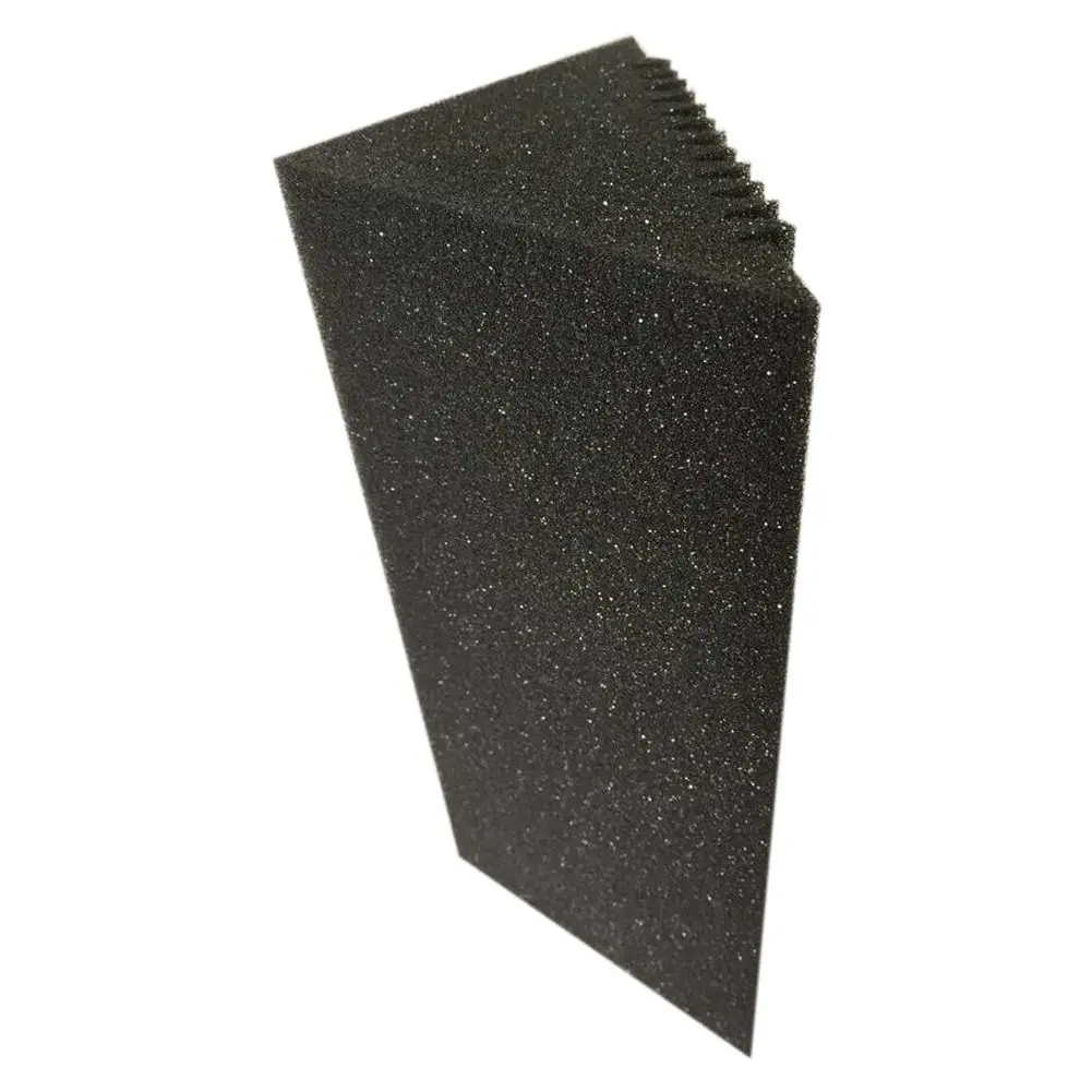 6 PCS Espuma Acústica Carvão/Preto Bass Trap Absorção de Som Estúdio Isolamento de Som Parede de Canto 12 x 12 x 24 cm