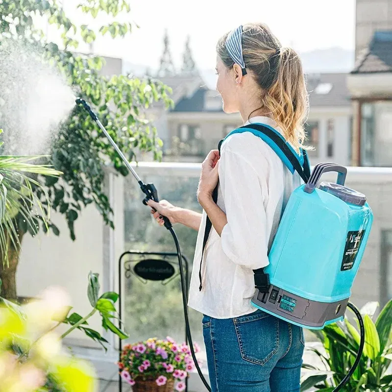 

Электрический опрыскиватель 20 л/10 л/8 л, перезаряжаемый сельскохозяйственный садовый инструмент, распылительный аккумулятор высокого давления