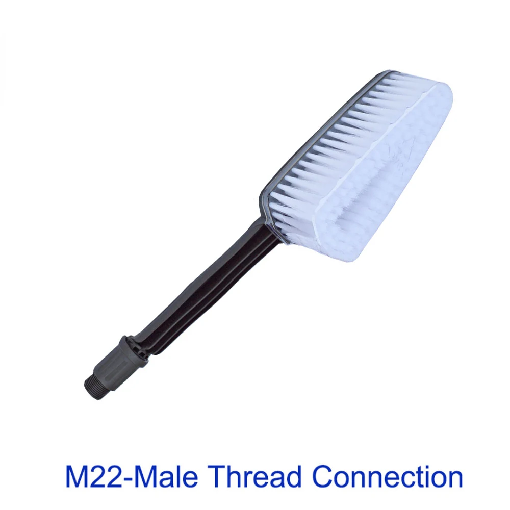 

Fix Brush Water Cleaning Washing Brush Rigid with M22 Thread Connection for High Pressure Washer Car Washing