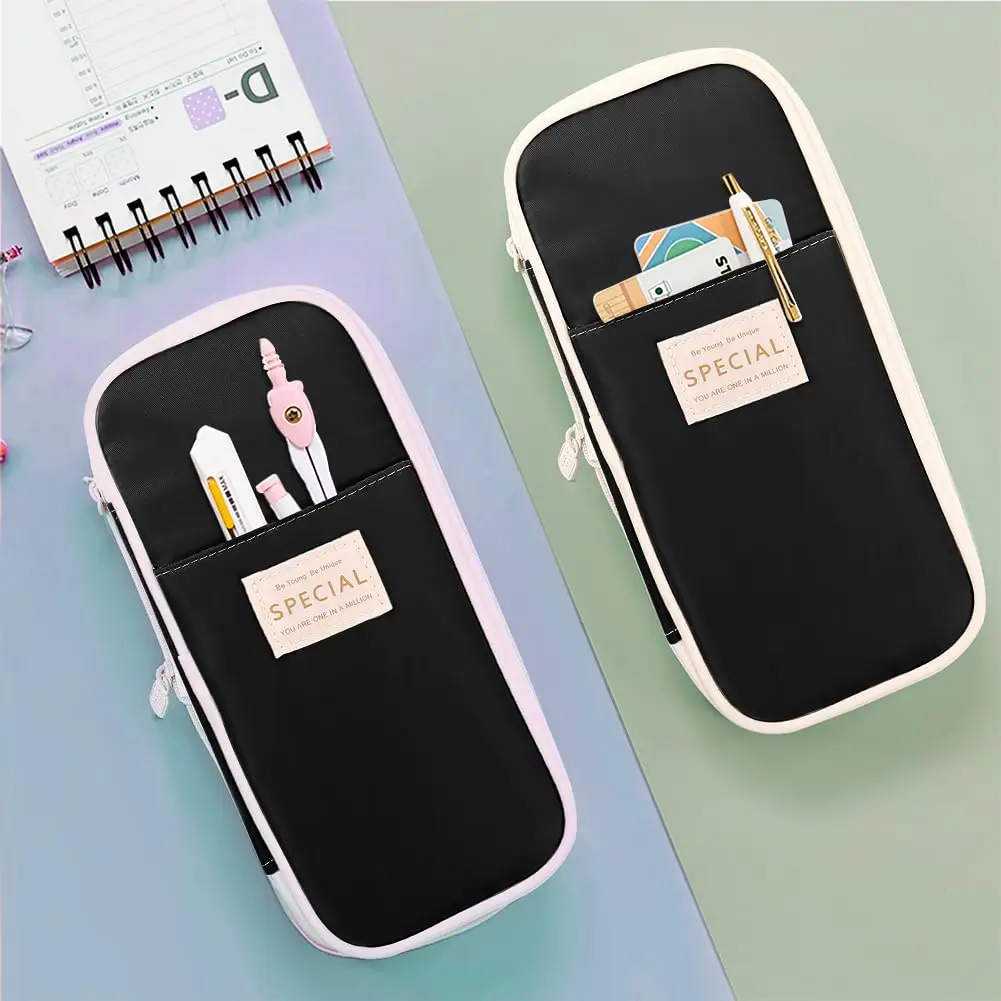 

Kawaii Pencil Cases Large Capacity Pencil Bag Pouch Holder Box for Girls Office Students Organizer School Stationery Supplies