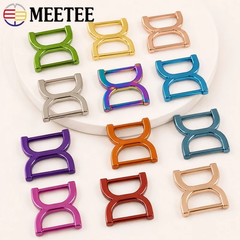 

5/10Pcs 25mm Metal Buckle Webbing Belt Adjuster Hook Handbag Strap Tri Glide Slider Clasp Repair Hardware Accessory Sewing DIY