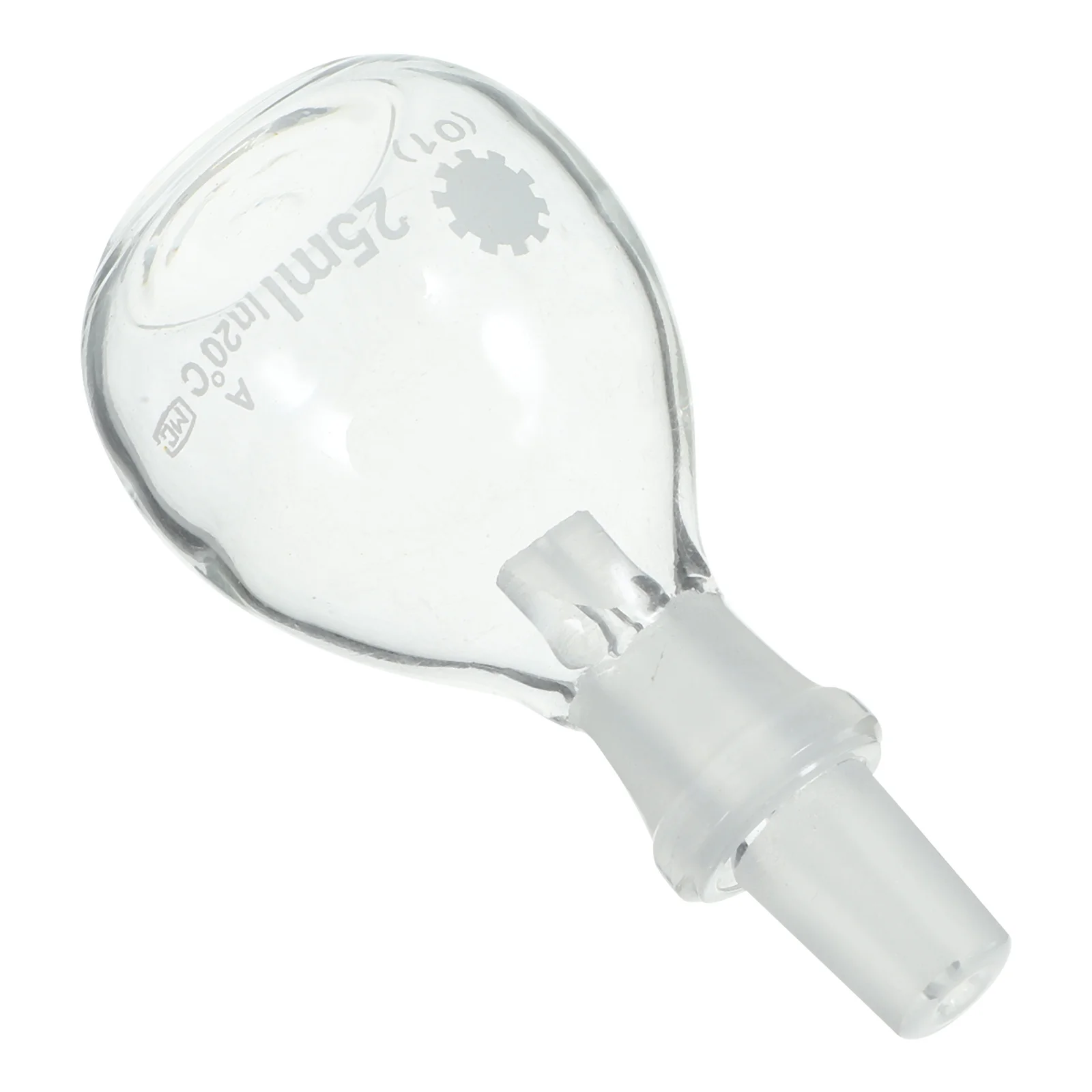 

Laboratory Glass Pycnometer Reagent Bottle Simple Design Stopper Suitable for Density and Specific Gravity Testing