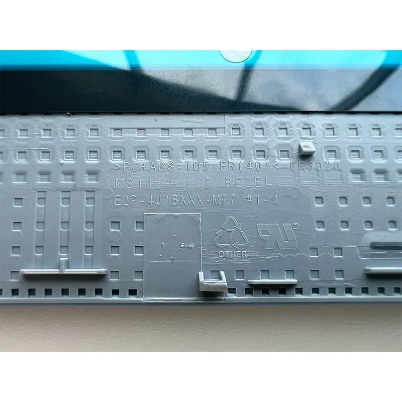 LCD الجبهة الحافة غطاء لأجهزة الكمبيوتر المحمولة ، دفتر رمادي ، جديد ، MS-14J1 ، 4J1BXXX