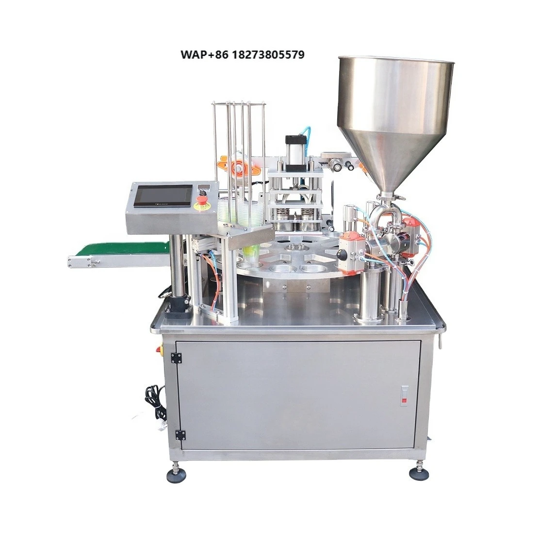 KIS900 High Quality Mini Fully Automatic Heat Induction Cup Sealing Machine PP/PET/PLA Bubble Tea Sealer High-Capacity Packaging