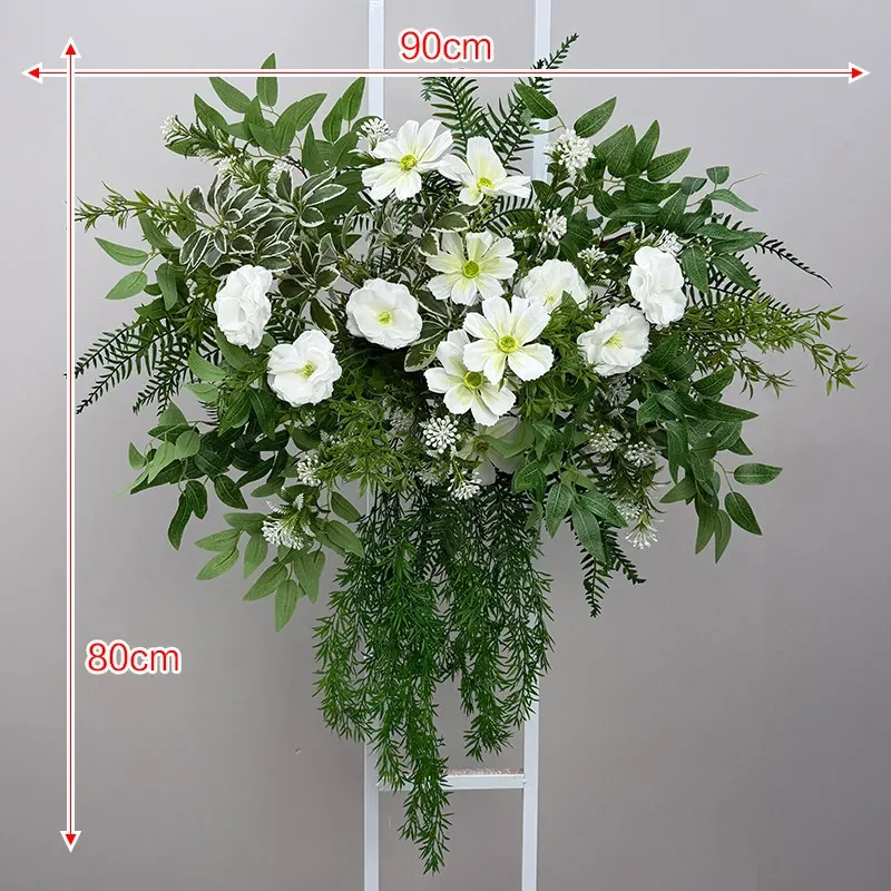 New wedding simulation  hanging  road leading fake  point  ground arrangement flower engagement