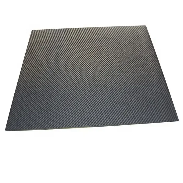 Ultra Light 3K Plain Glossy Aerospace Grade Carbon Fiber Panel High Strength Anti-Corrosion Wholesale Industrial Board