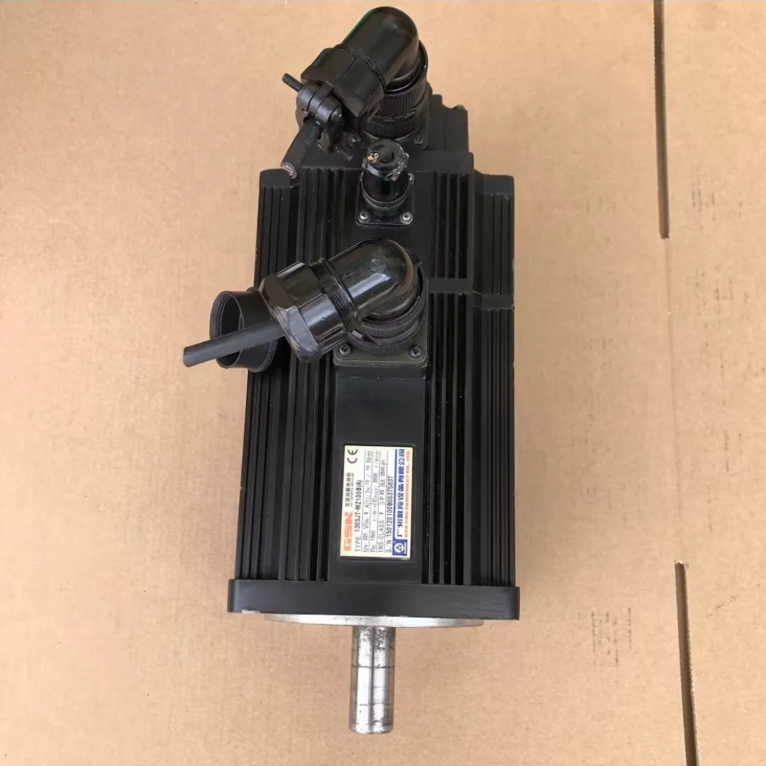 Second hand Servo motor 130SJT-MZ100B (A)  testing OK in stock, fast shipping