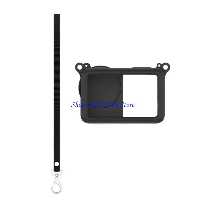 P9FA Flexible Silicone Housing For Action 6 Camera Cover Case Precise Cutout And Enhanced Grip Impact Protections Design
