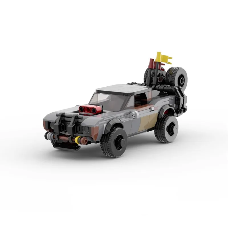 

2024 Hot MOC Mad Maxed War Riged Gigahorsed Reisigered Car Model Movies Speed Champion Vehicle Anime Puzzle Toys Bricks Gifts