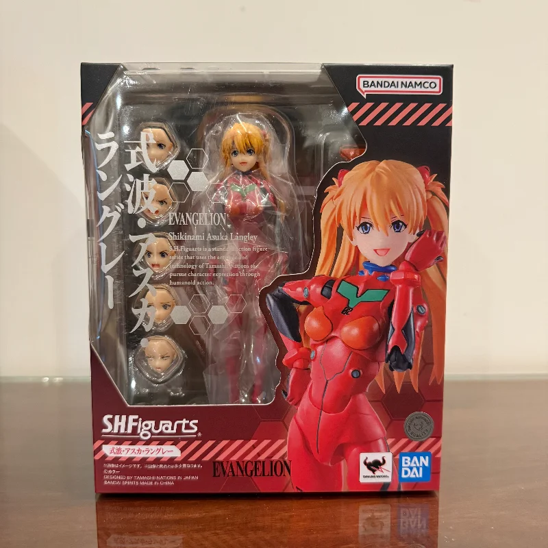 

В наличии: Коллекционная подвижная фигурка Bandai SHF Аска из Neon Genesis Evangelion (EVA), новая версия по фильму, модель для подарка