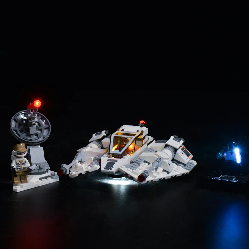 

EASYLITE LED Light Set For 75259 Snowspeeder 20th Anniversary Edition DIY Toys Blocks Bricks Only Lighting Kit Not Include Model