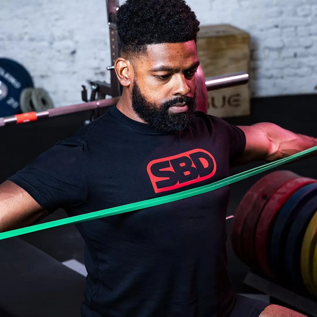 SBD Competition Powerlifting Gym Sports Marken-Grafik-T-Shirt aus Baumwolle für Herren und Damen, Streetwear-T-Shirt – Detail 4