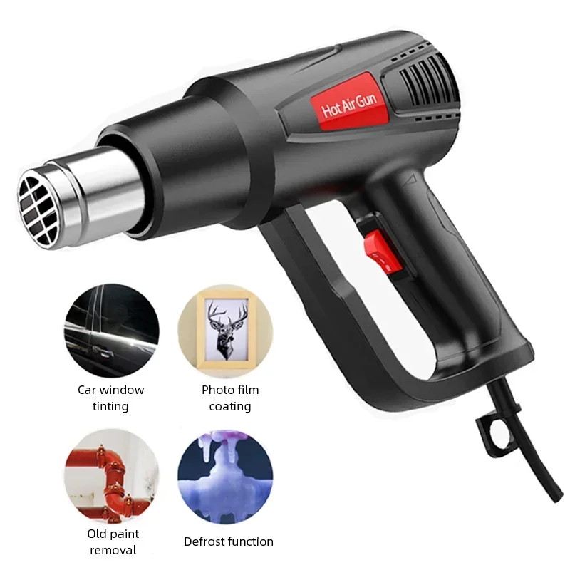 Hot Air Gun, Household Commercial Vehicle Film Coating, Baking Gun, Industrial Use, Stepless Temperature Regulation