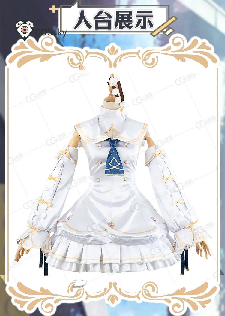 

Anime Blue Archive Yurizono Seia Cosplay Costume Original leather clothing women loli dress Halloween carnival sweet uniform