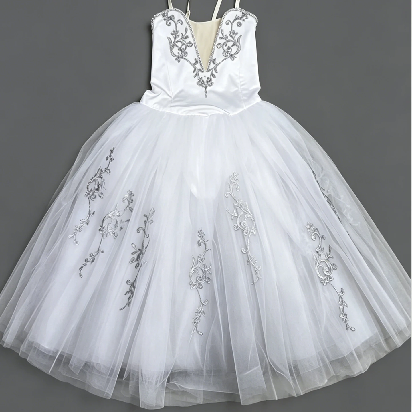 Romantic Tutu Ballet Dress Girls Adult Women Long Ballet Skirt Performance Costume Swan Lake Children Ballerina Clothes Girl