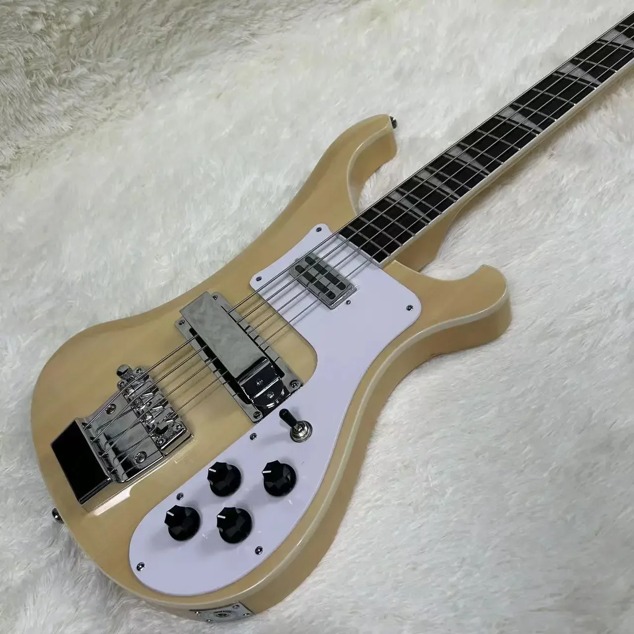 

Hot Sale 4003 Rickenbacker Bass Guitars Natural Glossy Finish 844mm Scale Length