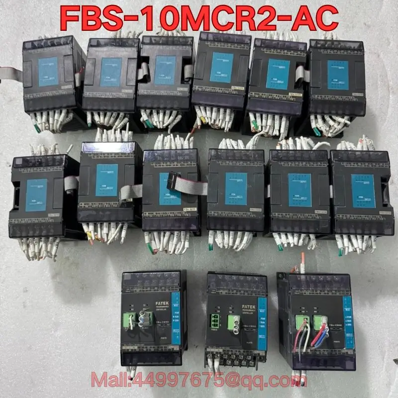 

Second-hand FBS-10MCR2-AC PLC controller functional test is normal