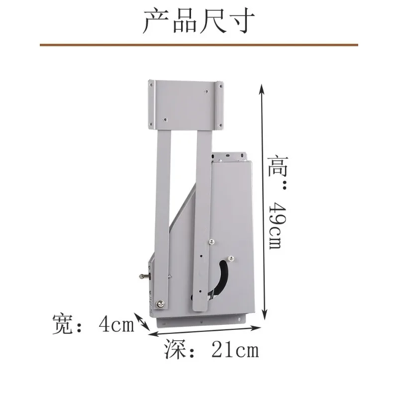 소프트 클로즈 댐핑 기능이 있는 풀다운 캐비닛 바스켓 시스템, 상부 주방 수납용 접이식 향신료 및 식료품 정리함