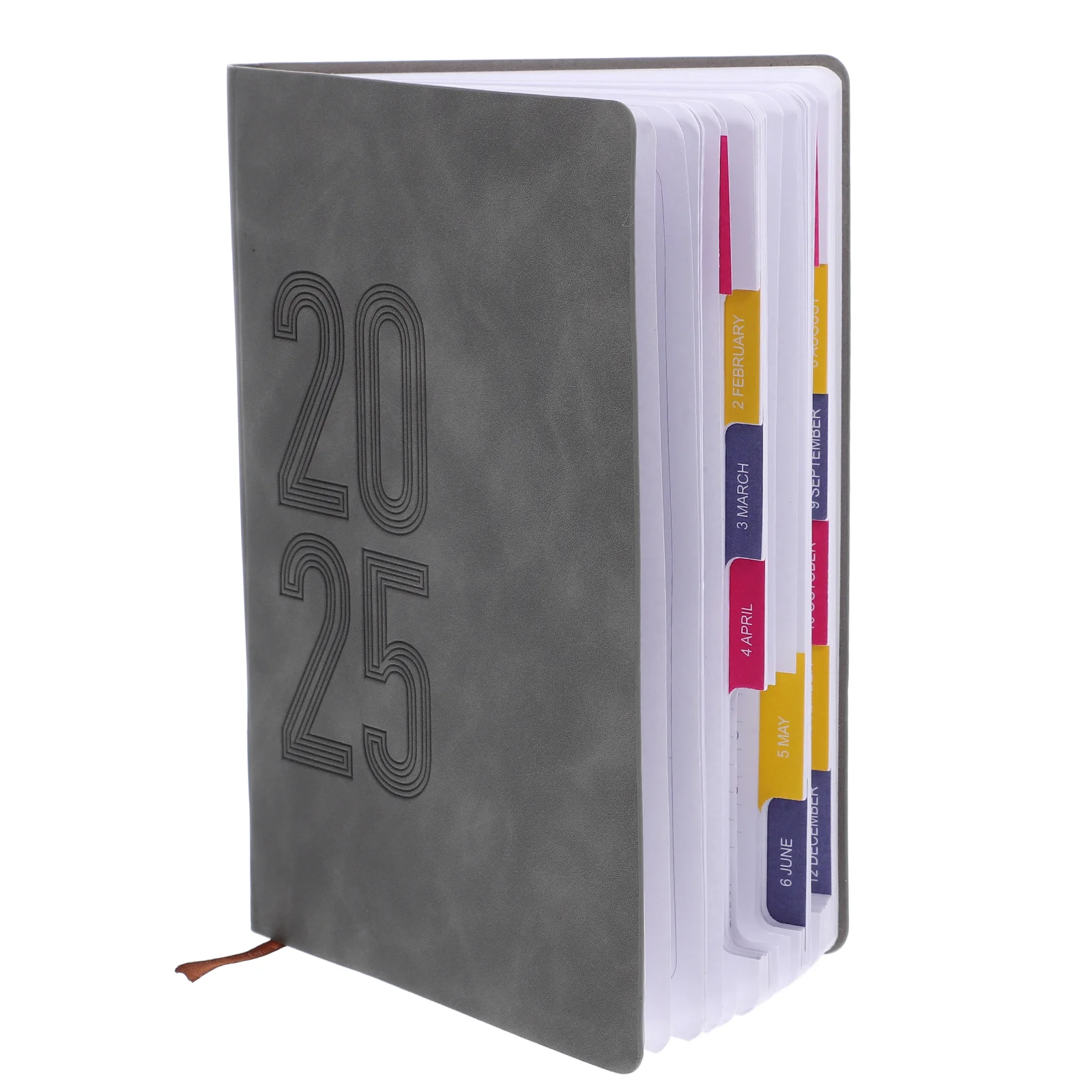 2025 Notepad Writing Book Agenda Multifunction Yearly Planner Daily Organizer Paper